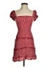 Sim & Sam 100% Rayon Hearts Red Cocktail Dress Size S - photo 1