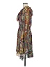ETRO Paisley Gray Casual Dress Size 6 (estimated) - photo 5
