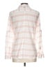 Columbia Stripes Pink Long Sleeve Blouse Size L - photo 2