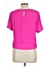 Naked Zebra 100% Polyester Pink Short Sleeve Top Size L - photo 2