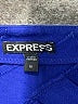 Express Chevron-herringbone Blue Formal Skirt Size 10 - photo 4