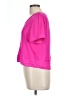 Naked Zebra 100% Polyester Pink Short Sleeve Top Size L - photo 5