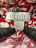 Petite Sophisticate 100% Rayon Hearts Red Jumpsuit Size 4 Petite - photo 4