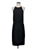 Tibi 100% Silk Solid Black Casual Dress Size 4 - photo 1