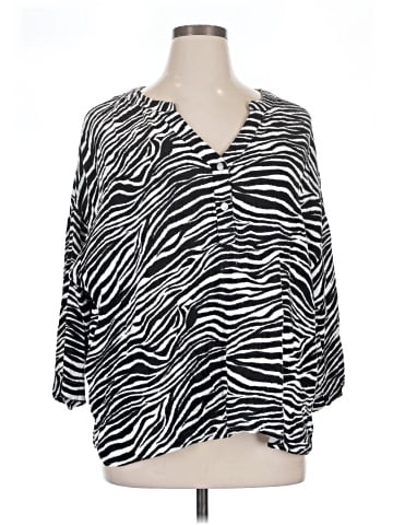 Jones & Co 3/4 Sleeve Blouse (view 1)