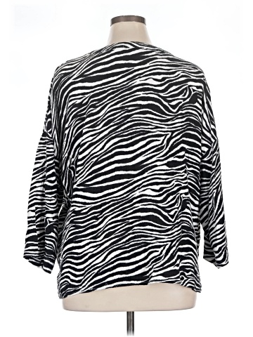 Jones & Co 3/4 Sleeve Blouse (view 2)