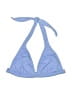 J.Crew Solid Blue Swimsuit Top Size S - photo 1