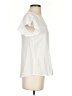 Mine Ivory Short Sleeve Blouse Size S - photo 4