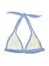 J.Crew Solid Blue Swimsuit Top Size S - photo 2