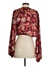 rue21 100% Polyester Burgundy 3/4 Sleeve Blouse Size S - photo 2