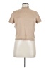 CALVIN KLEIN JEANS Tan Short Sleeve Turtleneck Size M - photo 1