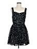 Forever 21 100% Polyester Polka Dots Black Casual Dress Size M - photo 1