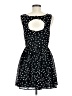 Forever 21 100% Polyester Polka Dots Black Casual Dress Size M - photo 2