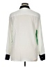 Coldwater Creek 100% Polyester Green Long Sleeve Polo Size 1X - photo 2