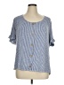 W5 Blue Short Sleeve Blouse Size 1X - photo 1
