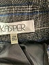 Kasper Plaid Gray Blazer Size 22 - photo 6