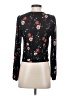 Topshop Black Long Sleeve Top Size 2 Petite - photo 2
