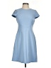 Eliza J 100% Polyester Solid Blue Casual Dress Size 0 - photo 1