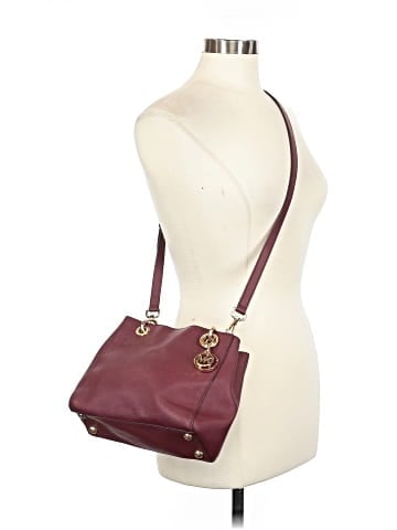 MICHAEL Michael Kors Leather Satchel (view 2)