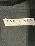 TAN + LINES Black Long Sleeve Button-Down Shirt Size 2 - photo 7