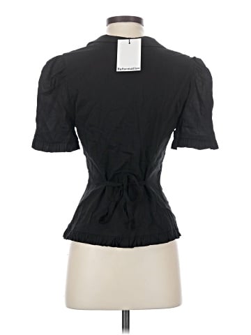 Reformation Short Sleeve Blouse (view 2)