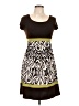 En Focus Studio Graphic Brown Casual Dress Size 10 - photo 1