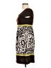 En Focus Studio Graphic Brown Casual Dress Size 10 - photo 5