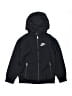 Nike 100% Polyester Solid Black Jacket Size 6 - 7 - photo 1