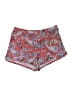 Eye Candy Paisley Red Shorts Size 2X - photo 1