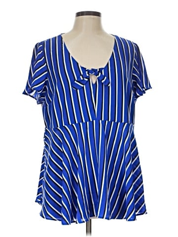 Torrid Short Sleeve Blouse (view 1)