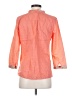 J.Crew 100% Cotton Orange 3/4 Sleeve Blouse Size 4 - photo 2