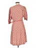 Max Studio Print Orange Casual Dress Size L - photo 2