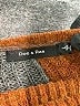Doe & Rae Color Block Brown Turtleneck Sweater Size L - photo 7