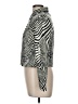 Joseph Ribkoff Animal Print Silver Jacket Size 8 - photo 5