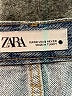 Zara 100% Cotton Blue Jeans Size 0 - photo 7