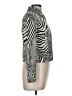 Joseph Ribkoff Animal Print Silver Jacket Size 8 - photo 4