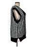 Double Zero 100% Acrylic Houndstooth Black Sweater Vest Size L - photo 4