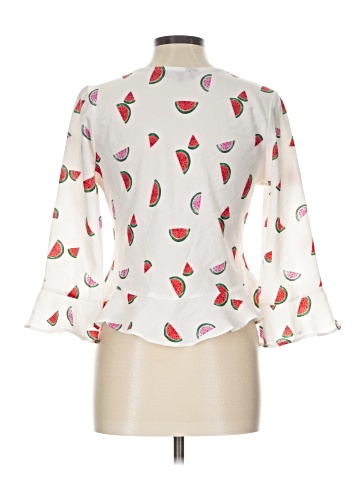 Timing 3/4 Sleeve Blouse (view 2)