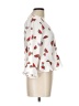 Timing White 3/4 Sleeve Blouse Size L - photo 4