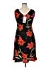 Jessica Print Black Cocktail Dress Size 14 - photo 2
