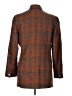 Anne Klein II 100% Polyester Plaid Brown Blazer Size 10 - photo 2
