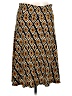 Lularoe Argyle Orange Casual Skirt Size L - photo 1