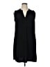 MICHAEL Michael Kors Solid Black Casual Dress Size 1X - photo 1