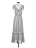 JOA Gray Casual Dress Size XS - photo 2