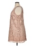 BCBGMAXAZRIA 100% Polyester Floral Pink Tan Cocktail Dress Size XL - photo 5