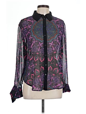 INC International Concepts Long Sleeve Blouse (view 1)