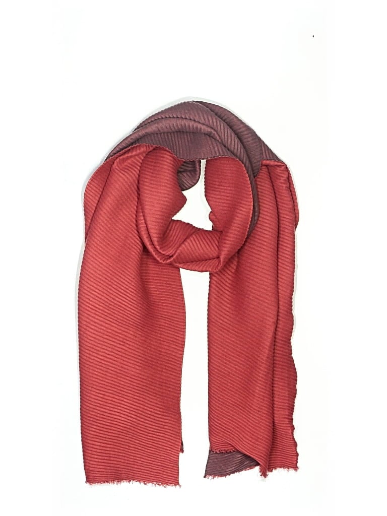 Pre-owned 14th & Union Scarf In Burgundy