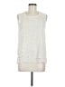 Vince. 100% Nylon Ivory Sleeveless Blouse Size M - photo 1
