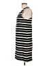 Max Studio Stripes Black Casual Dress Size L - photo 5