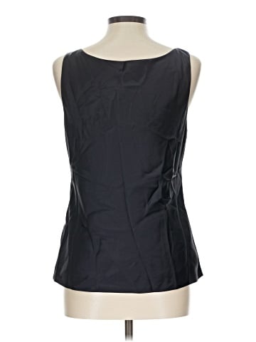Lafayette 148 New York Sleeveless Silk Top (view 2)